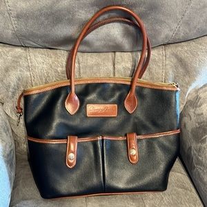 Dooney & Bourke Leather Satchel Tote Bag